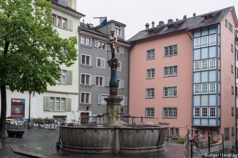 Питьевой фонтан в Цюрихе
