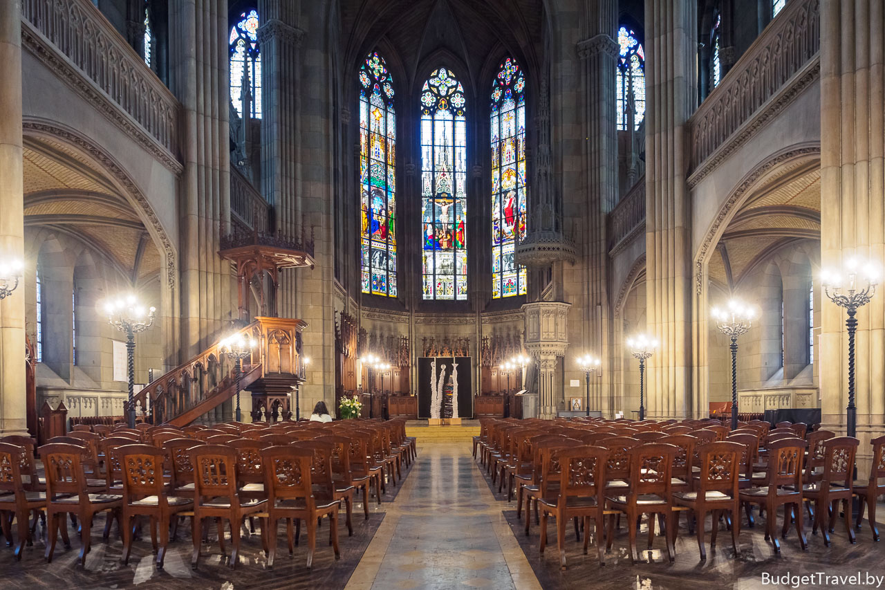Церковь Святой Елизаветы - Достопримечательности Базеля
