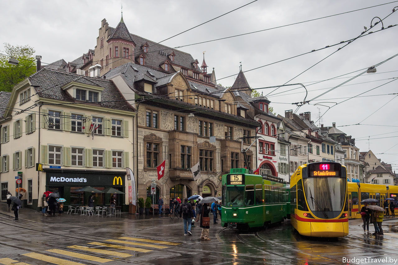 Трамваи в Базеле