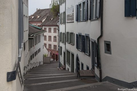 Улица-лестница - Город Базель