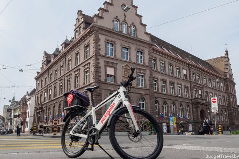 Велосипед на улице Базеля