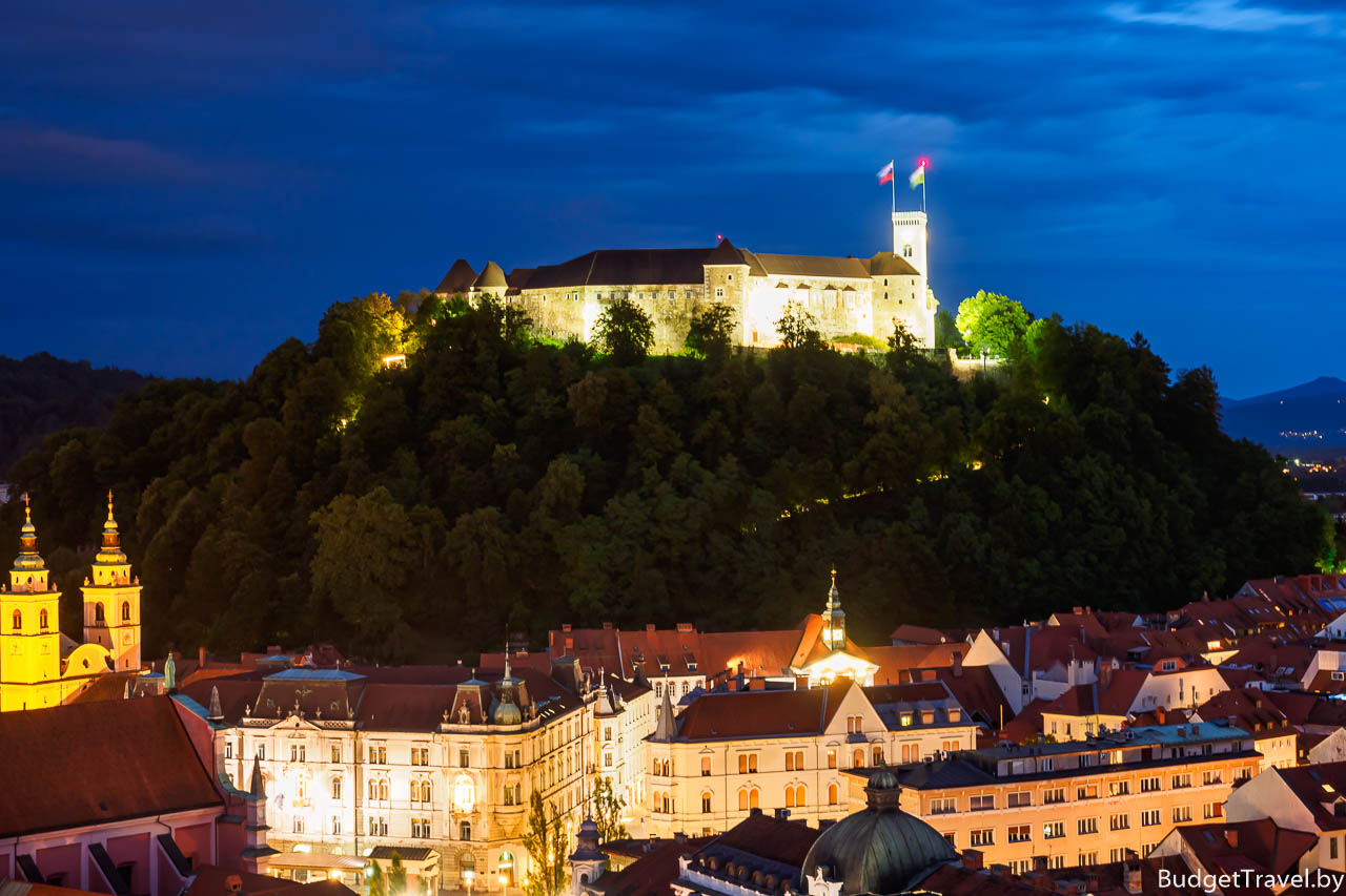 Достопримечательности Любляны - Люблянский замок