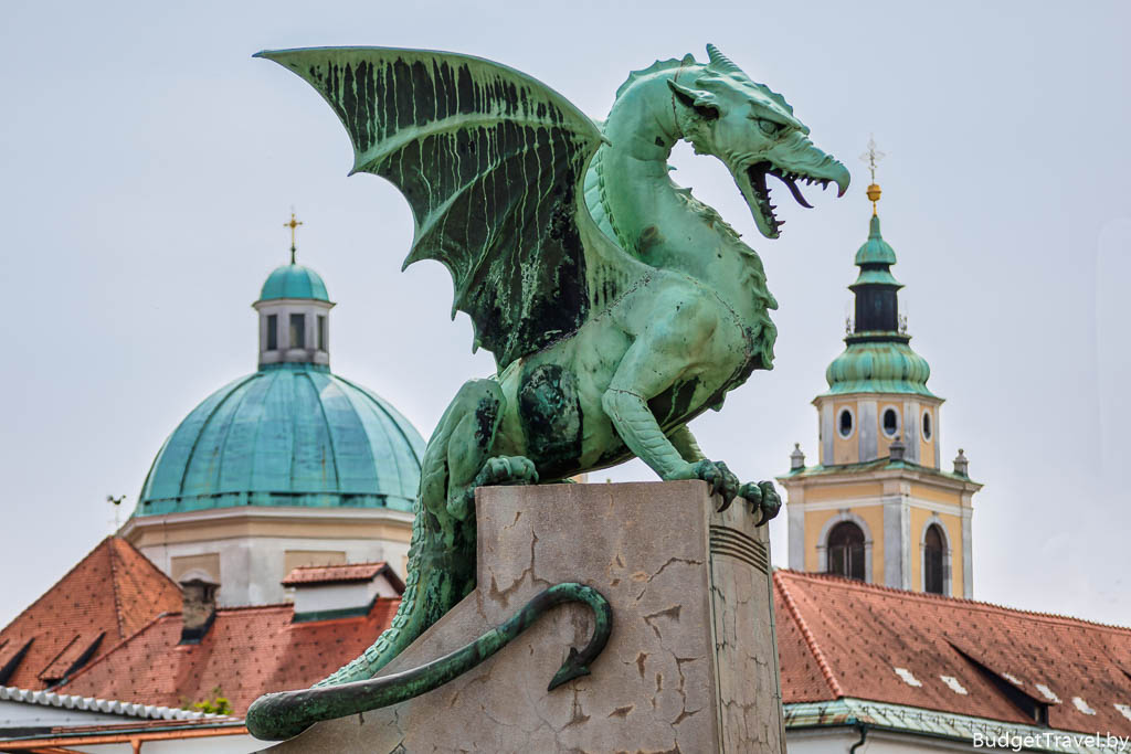 Словения. Город Любляна - Достопримечательности за 1 день