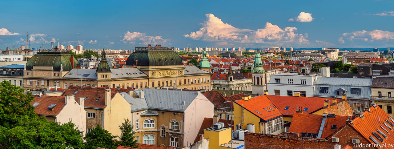 Панорама Загреба