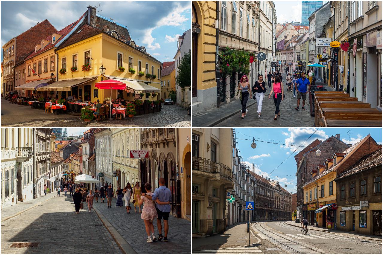Старые улицы Загреба