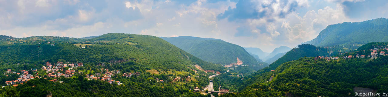 Горы вокруг Сараево