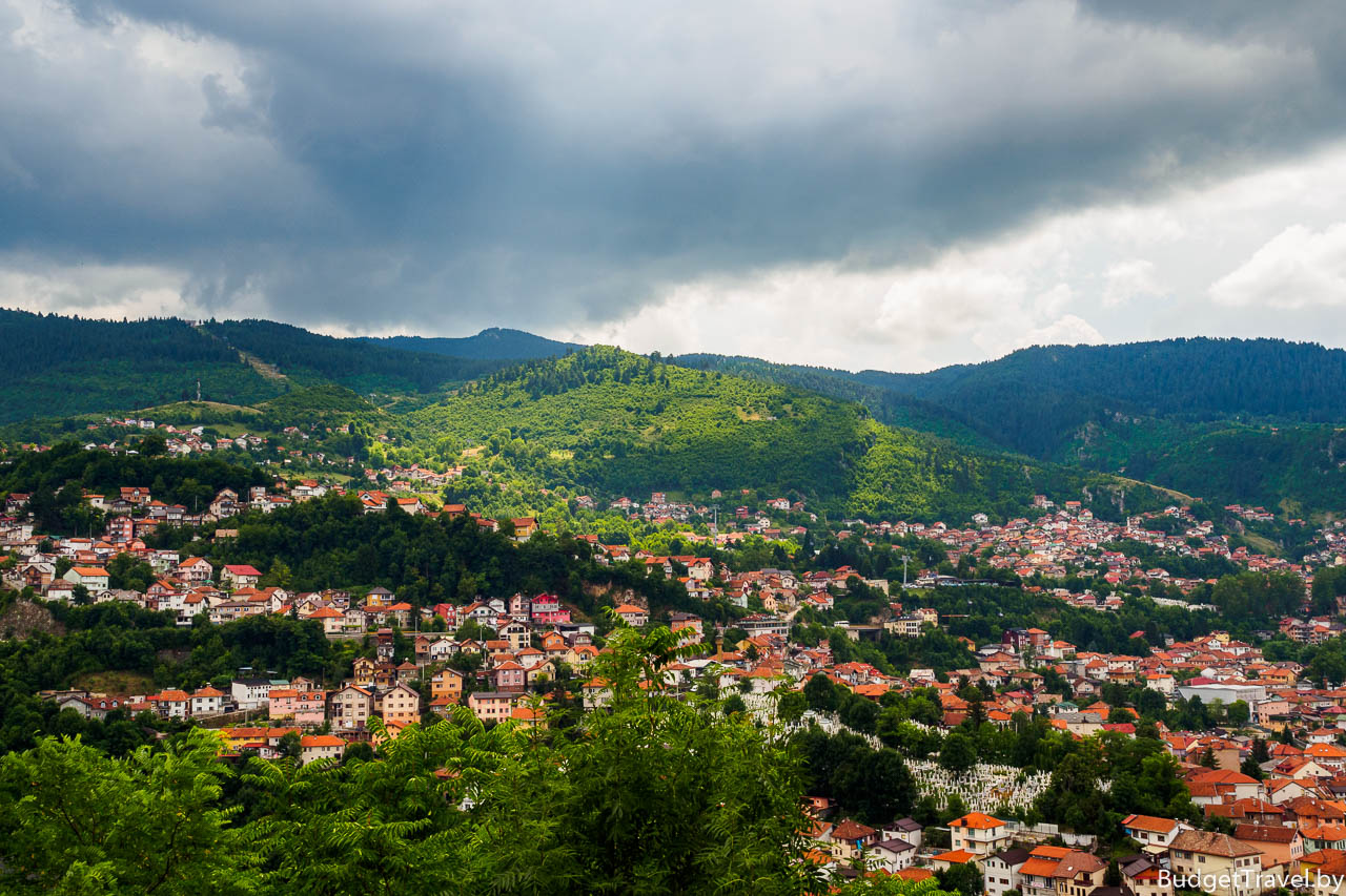 Панорама Сараево - Жилой район
