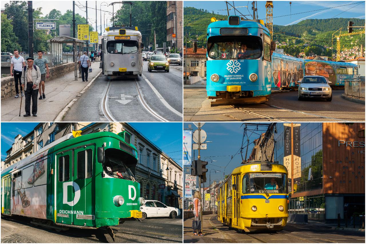 Трамваи в Сараево